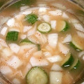 さんぱうろ's cooksnap of when they made きゅうりと新玉ねぎの水キムチ。.