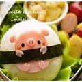 Mai＊Mai's cooksnap of when they made おにぎりに♪ごま昆布マヨ＊.