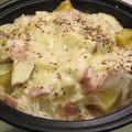 ちゃみ's cooksnap of when they made ＊タジン＊ジャガたまWチーズ焼き＊*.