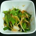 gab28's cooksnap of when they made ソウル風ニラと玉葱のサラダ.