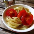 cookpading's cooksnap of when they made トマトソーススパゲティ.