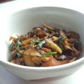 はるまるく's cooksnap of when they made 茄子ピーマン甜麺醤豆板醤コチュヂャン炒め.
