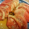 papetto's cooksnap of when they made 和風シノワーズトマトサラダ.