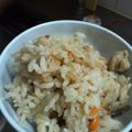やまとんとママ's cooksnap of when they made 我が家の＊炊き込みご飯＊～鶏ゴボウ飯～.