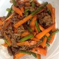 emifumi's cooksnap of when they made 牛肉とにんにくの芽のオイしょうゆ炒め♪.
