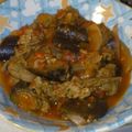 raigetu's cooksnap of when they made なすと牛肉のトマトソース煮.