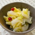 moco7703's cooksnap of when they made 白菜の浅漬け.