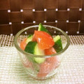 manahawaii's cooksnap of when they made 夏にぴったり☆トマトときゅうりのナムル風.