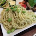ちぃこたろう's cooksnap of when they made ◆枝豆のチーズクリームパスタ◆.