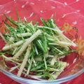 さとみわ's cooksnap of when they made 大根と水菜のゆず胡椒サラダ.