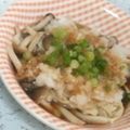 はな923's cooksnap of when they made 焼きしめじ、おろしポン酢.