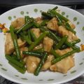 なな椎's cooksnap of when they made ふんわり胸肉とにんにくの芽の炒め物✿.