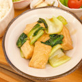 のんちごはん♡'s cooksnap of when they made 厚揚げとチンゲンサイの中華煮.