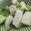 pinkkiika's cooksnap of when they made イカとチンゲン菜のナンプラー炒め.
