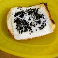 3姉妹ちゃんママ's cooksnap of when they made 黒ゴマたっぷりチーズトースト.