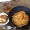 mayo216's cooksnap of when they made ～キムチクリームパスタ～.