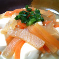 Blue-Island's cooksnap of when they made 大根と豆腐の炒め煮（お袋風味）.