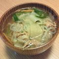 ようさんママ's cooksnap of when they made 絶品♡ 肉のスープ(韓国家庭料理）.