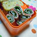ゆうかりコアラ's cooksnap of when they made お弁当に♪カニカマと大葉の巻きもの.