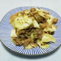 料理好き独身男子's cooksnap of when they made 豚肉とキャベツの味噌炒め.