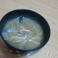 みかんれもん's cooksnap of when they made 茄子とみょうがの味噌汁.