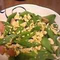 やすぴーの妻's cooksnap of when they made 簡単♪モロッコ豆とウインナー､卵炒め♪.