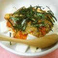 minitaaan's cooksnap of when they made 手抜きなのに美味い！納豆キムチとうふ丼.