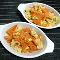korochiro's cooksnap of when they made 10分レシピ☆にんじんの卵とじ.