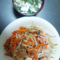 marikoblue's cooksnap of when they made ささみともやしのナムル.