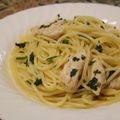 みそじーさん's cooksnap of when they made ササミとパセリの和風？パスタ.