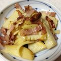 かな☆'s cooksnap of when they made 簡単メニュー☆筍とベーコンのソテー.