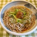 m@n@'s cooksnap of when they made ☆　梅かつお冷やしそば　☆.