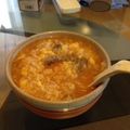 麻婆＠独身貴族's cooksnap of when they made 土鍋ｄｅキムチクッパ（キムチ雑炊）.