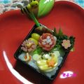 ８児のママきよっぺ's cooksnap of when they made お弁当に☆まんまるジャイアン.
