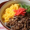 Risoa 51's cooksnap of when they made 三色丼.