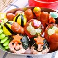 ｘｘyuzumikanｘｘ's cooksnap of when they made ✿キャラ弁✿ひこぼしさまとおりひめさま✿.