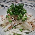 namika39's cooksnap of when they made 長いもとツナと貝割れのサラダ.