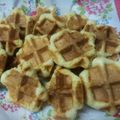 nabrat's cooksnap of when they made さくさくクッキーワッフル.