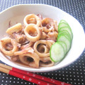 jelwee's cooksnap of when they made いかの漬け焼き.