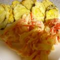 小豆ミルク's cooksnap of when they made 美味！紅しょうがとじゃが芋の変り天ぷら.