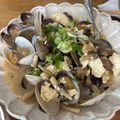 しゅうう's cooksnap of when they made あさりと豆腐のボリューム酒蒸し.