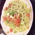 モカ之介's cooksnap of when they made バジルソースと角切り具材の冷製パスタ.