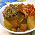 大福のあしあと's cooksnap of when they made ☆我が家のカレーの食べ方☆.