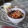 ちくわんっ's cooksnap of when they made 簡単なのに激うま！豚キムチーズ丼.