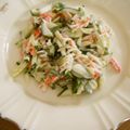 3姉妹ちゃんママ's cooksnap of when they made カニカマとキュウリの簡単サラダ.