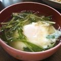 ＲＫまま's cooksnap of when they made たまご★ぽとんっっ★味噌汁.