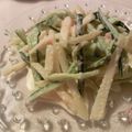 3mamakuma's cooksnap of when they made 我が家のめんたいサラダ.