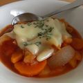 コメメ's cooksnap of when they made 鶏肉とじゃがいものトマト煮込み.