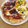 nikoniko mama's cooksnap of when they made 炊飯器☆楽☆パンプキン☆パンプディング☆.