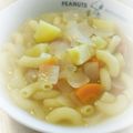 ちきちき's cooksnap of when they made 給食を再現　ヘルシースープ☪.